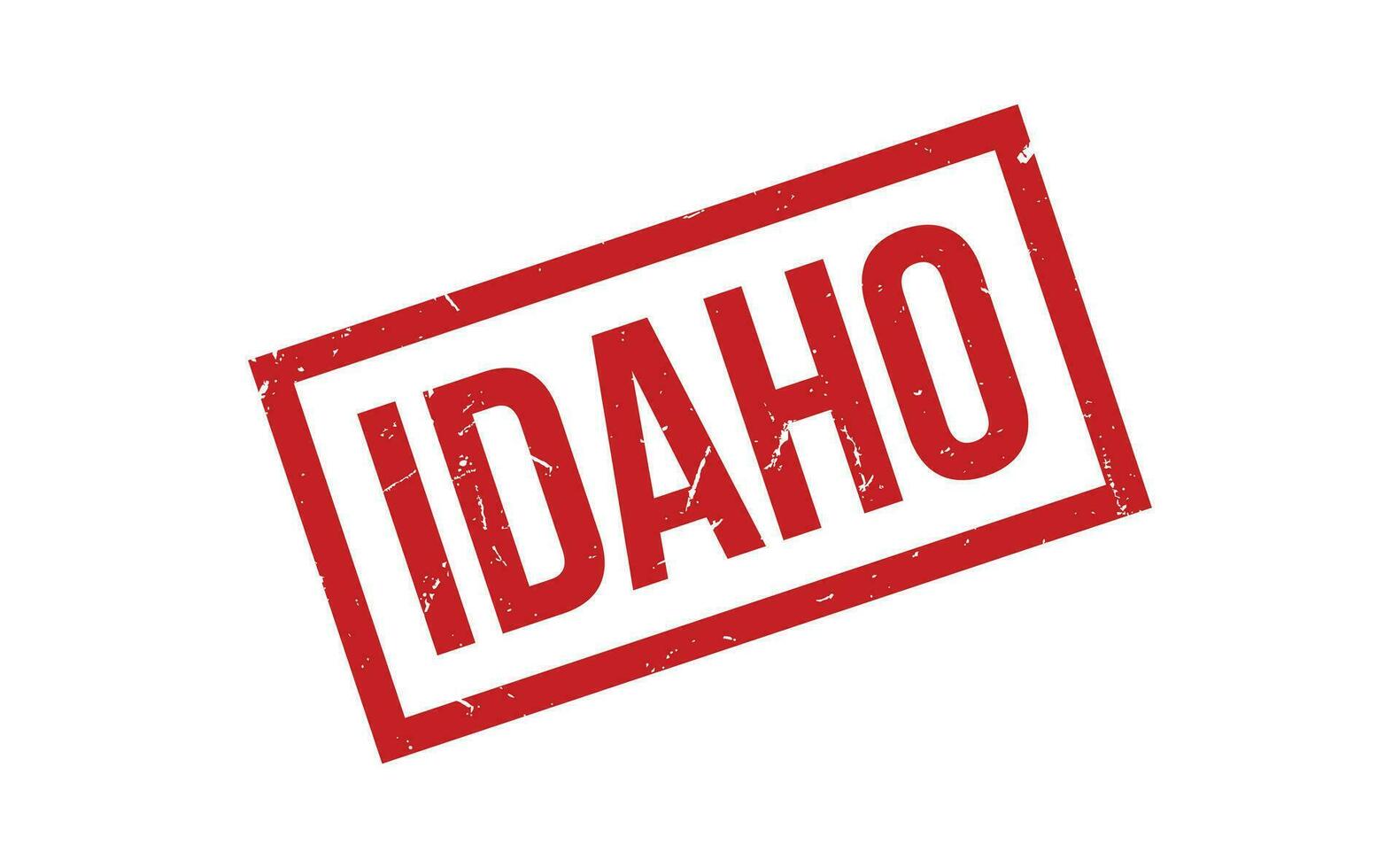 Idaho caucho sello sello vector