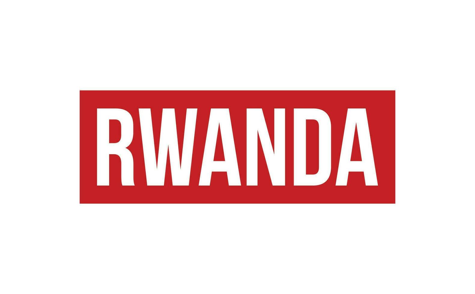 Rwanda Rubber Stamp Seal Vector