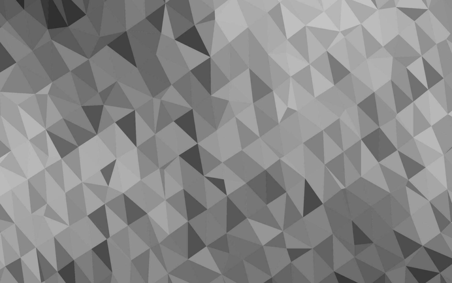 Light Silver, Gray vector polygon abstract layout.