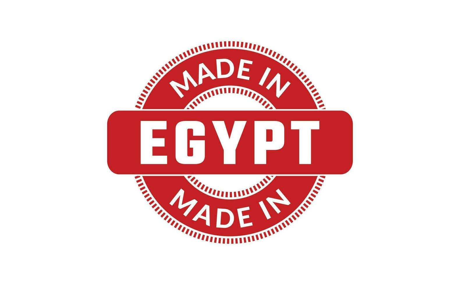 Made In Egypt Rubber Stamp vector