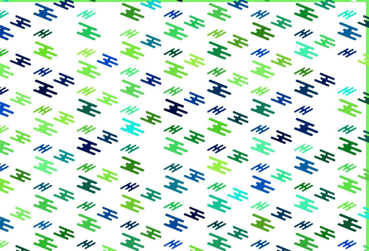 Light Blue, Yellow vector template with repeated sticks.
