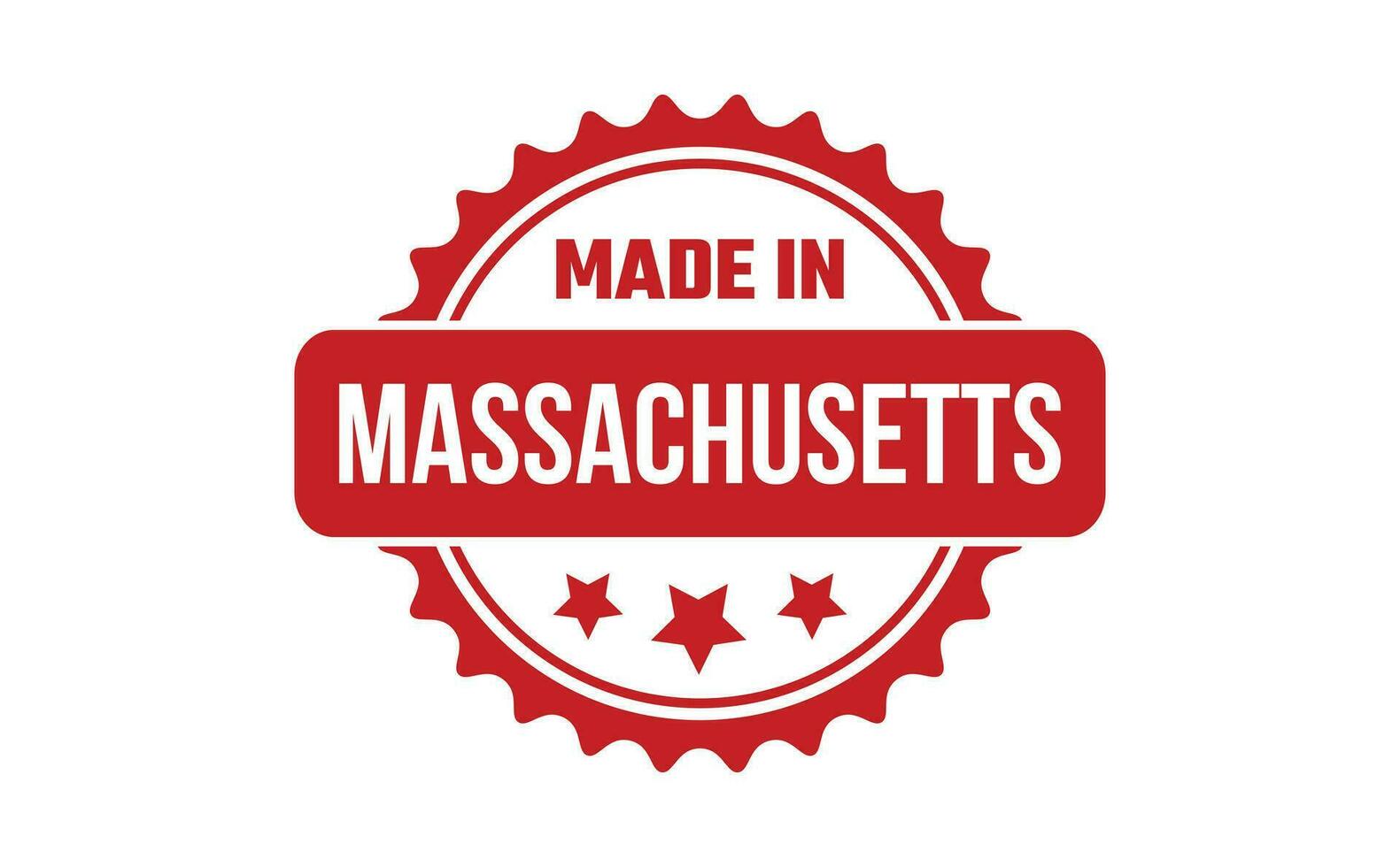 Made In Massachusetts Rubber Stamp 25383406 Vector Art at Vecteezy