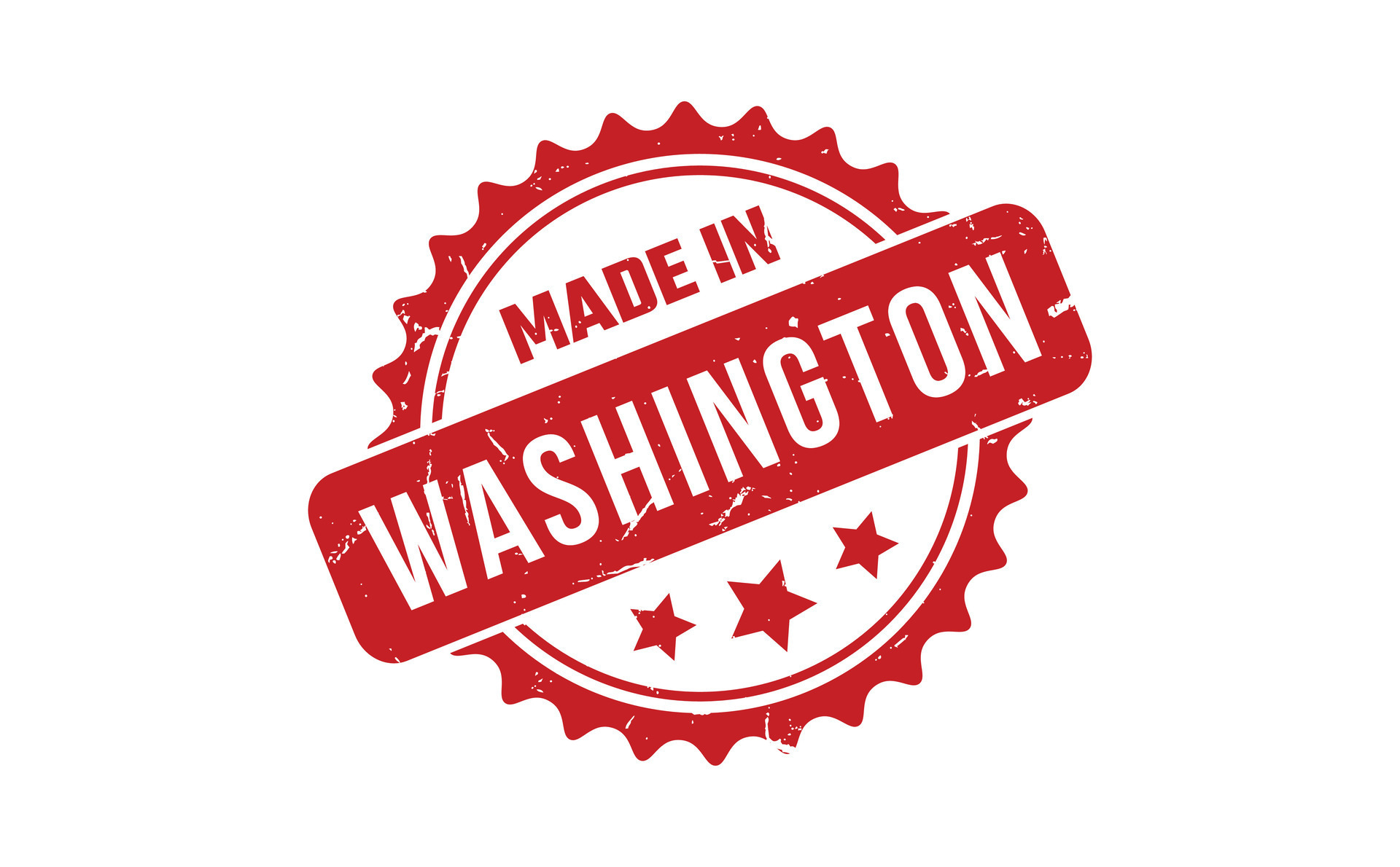 Made In Washington Rubber Stamp 25383439 Vector Art at Vecteezy