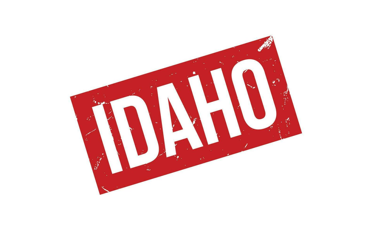 Idaho caucho sello sello vector