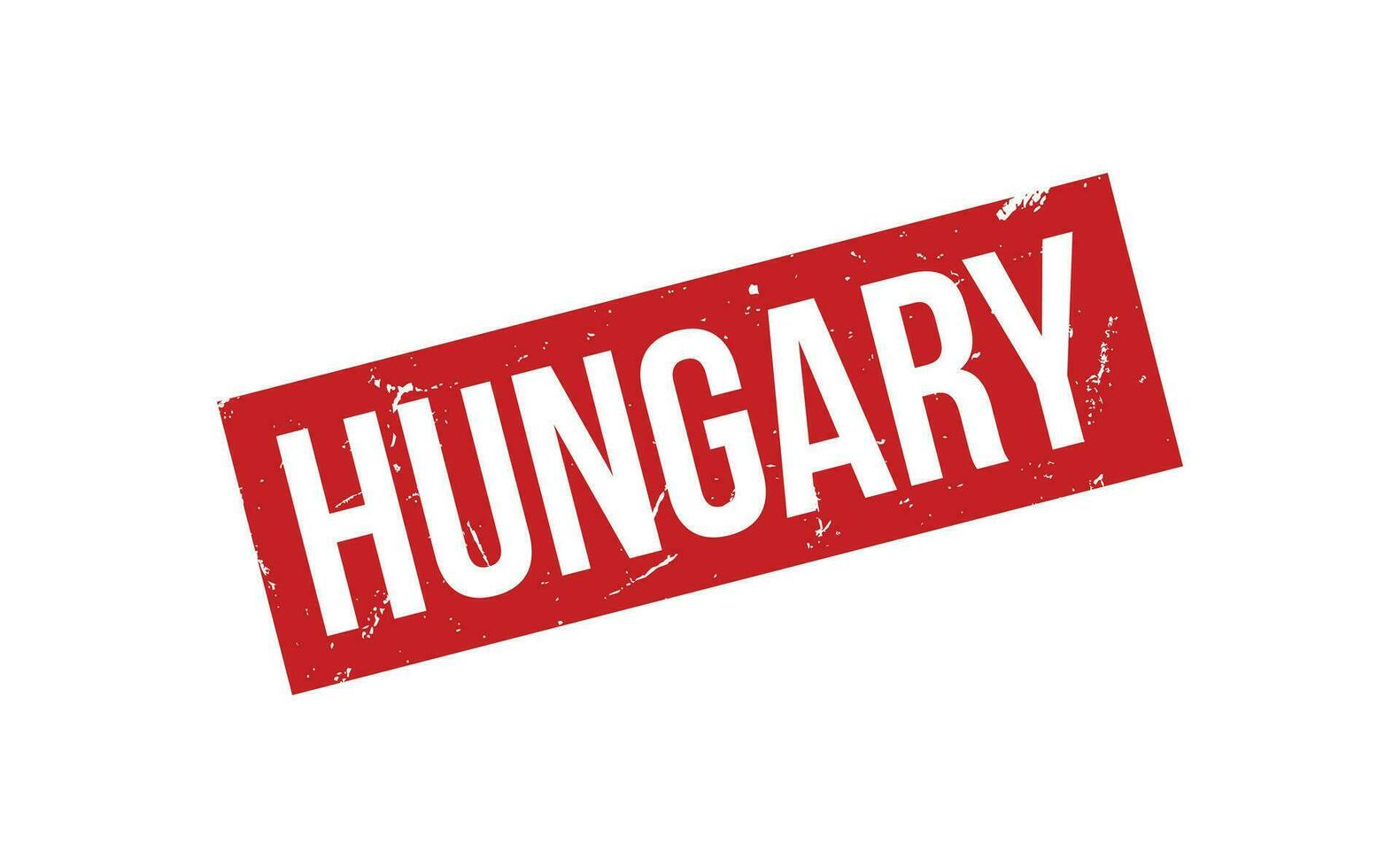 Hungary Rubber Stamp Seal Vector