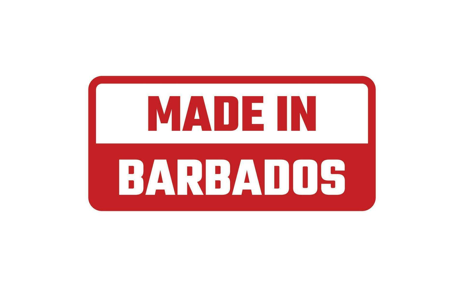Made In Barbados Rubber Stamp 25383974 Vector Art at Vecteezy