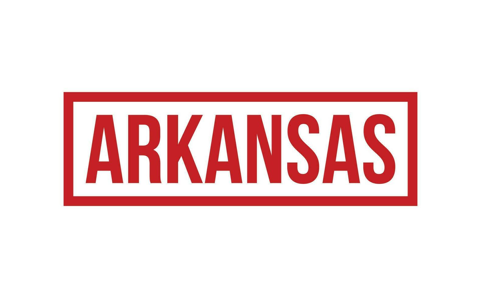 Arkansas Rubber Stamp Seal Vector