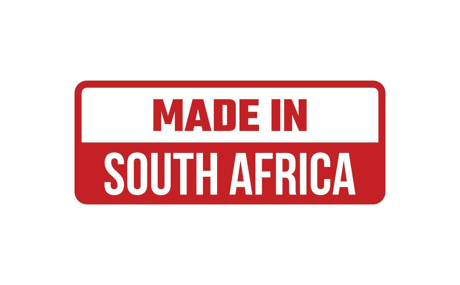 Made In South Africa Rubber Stamp vector