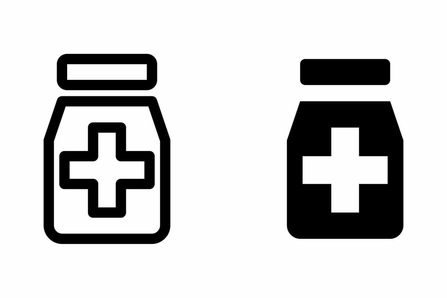 pharmacy icon.pharmacy icon vector in flat style and black outline