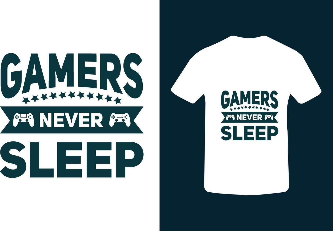 Gaming t shirt design, typography gamer t shirt design vector