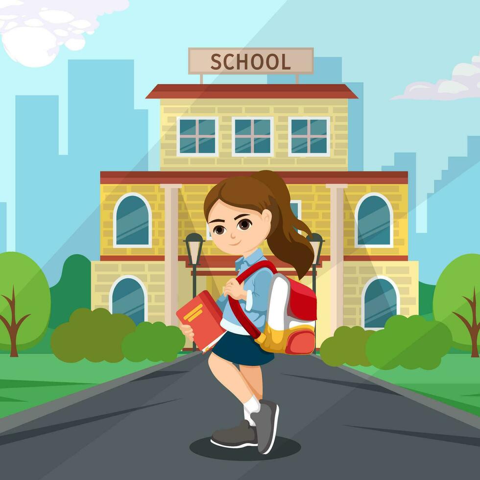 Back To School Design Illustration vector