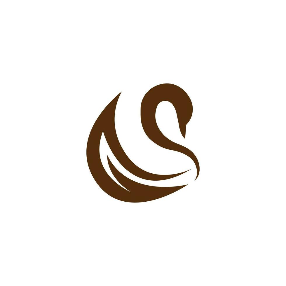 Swan logo and symbol images illustration design vector