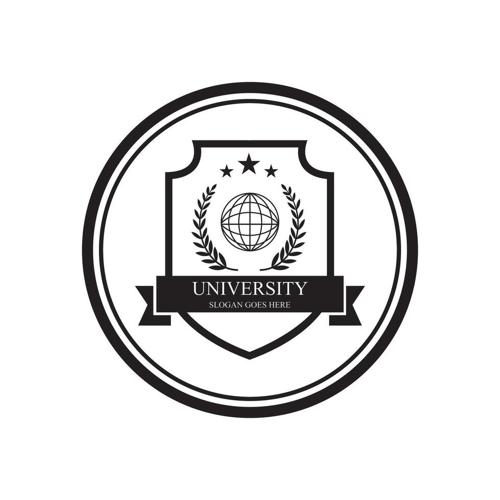 University And Academy Vector Icons Emblems Or Shields Set For High university-and-academy-vector-icons-emblems-or-shields-set-for-high