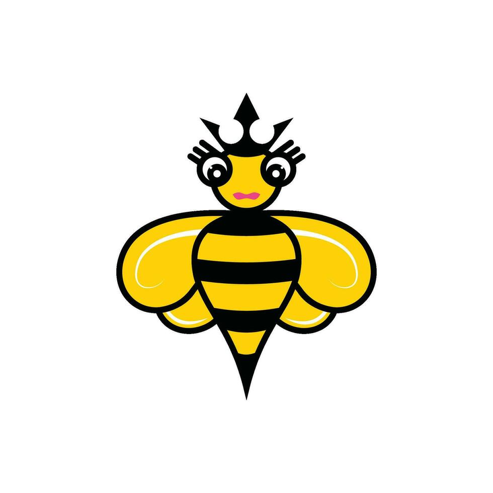 Bee Logo Template vector icon