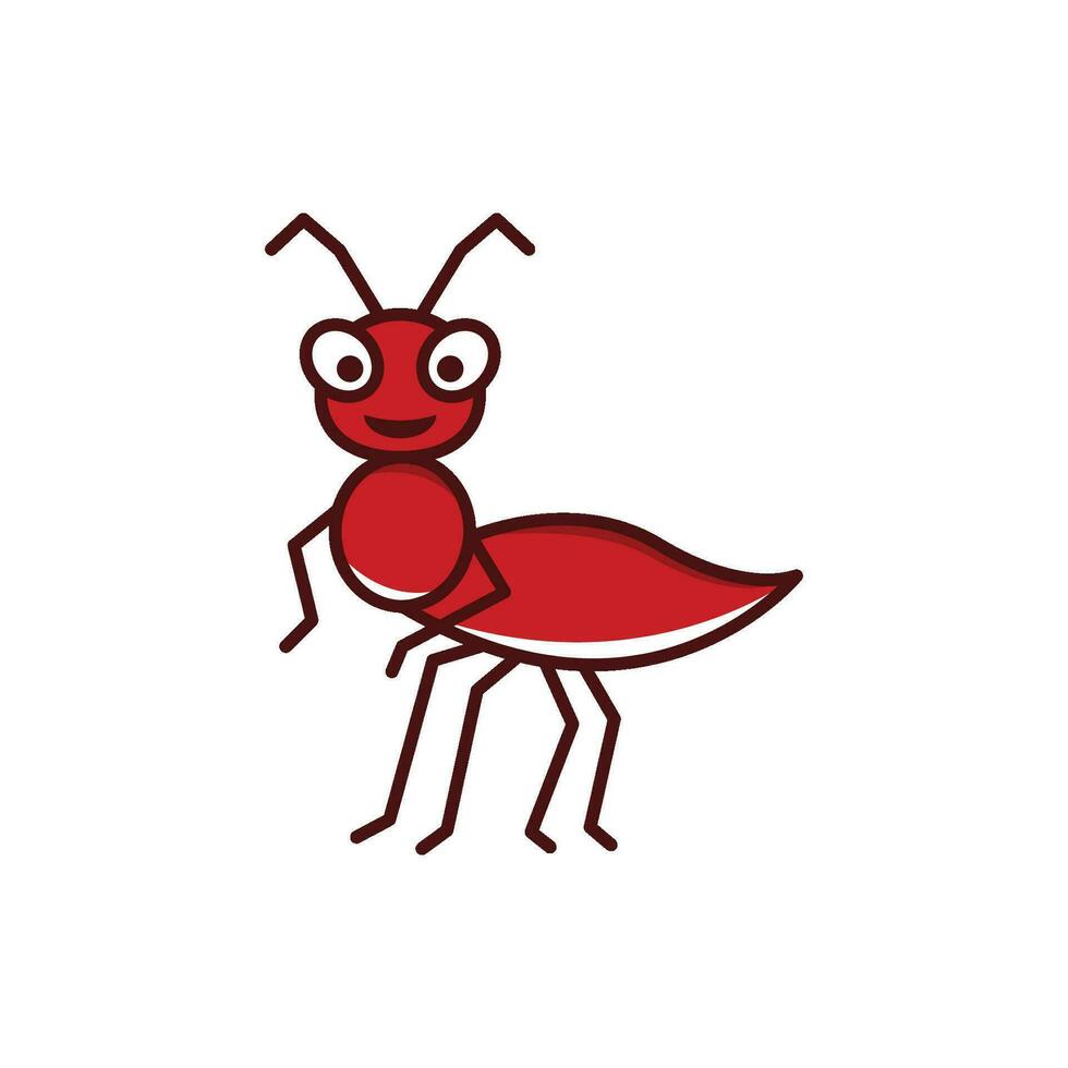 Ant vector illustration design