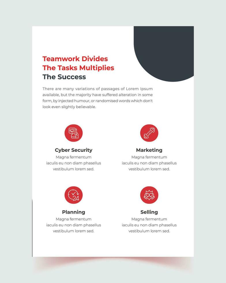 Brochure template layout, minimal template layout design, report, annual, corporate brochure, design, booklet business proposal, minimal business profile template layout. vector