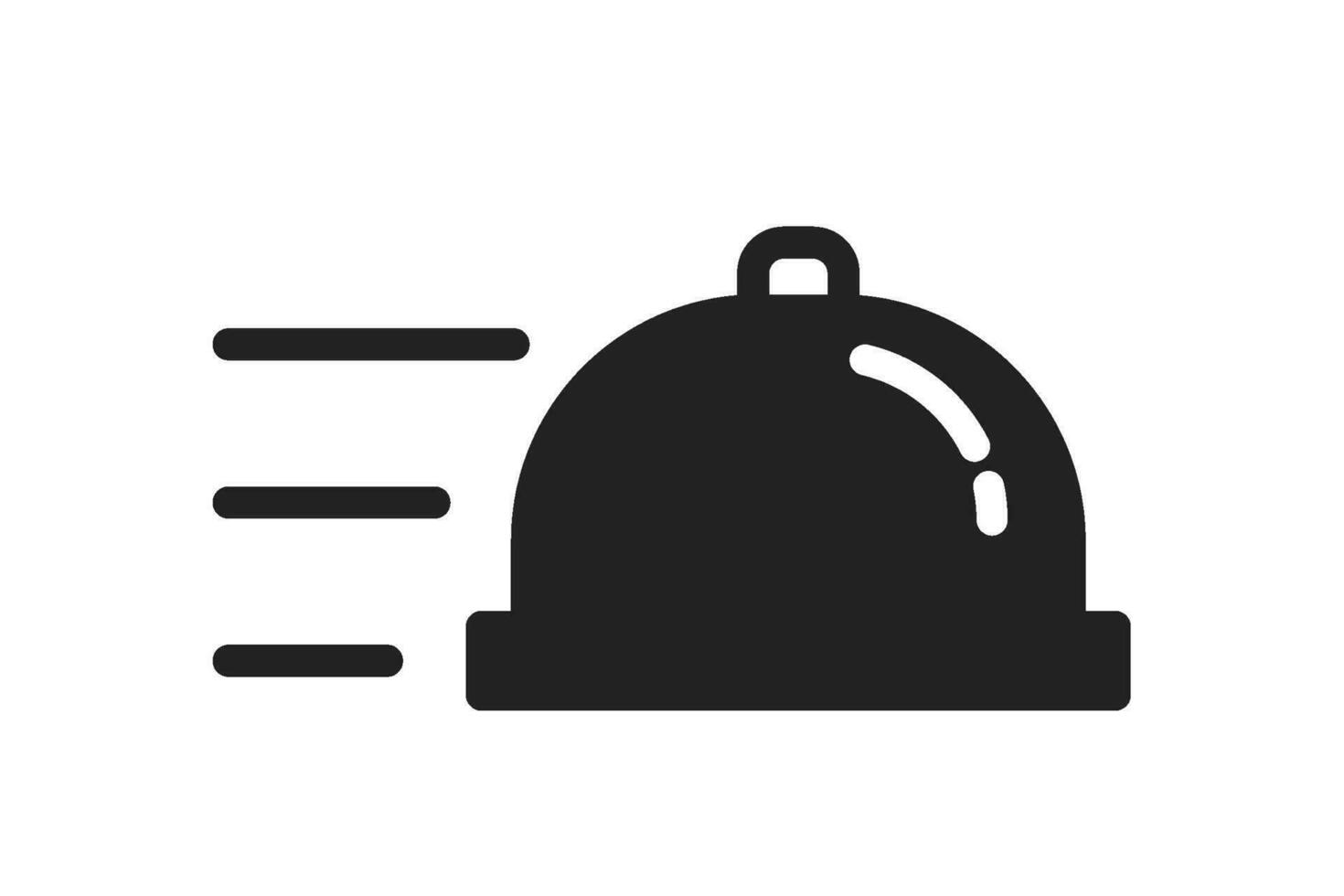 food service solid icon vector