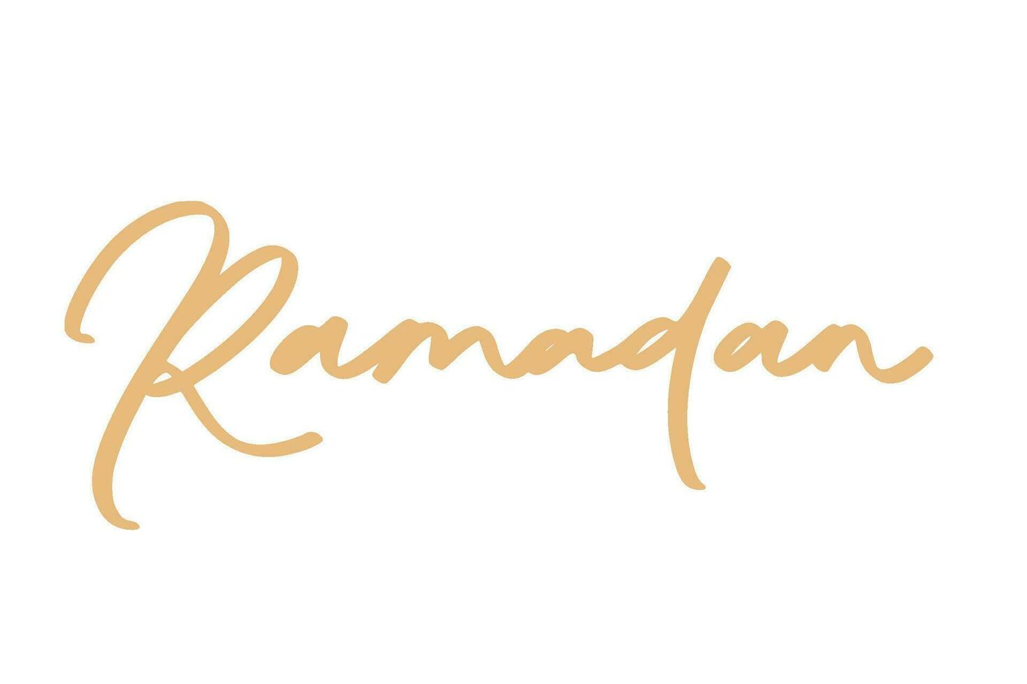 ramadhan lettering signature art illustration vector