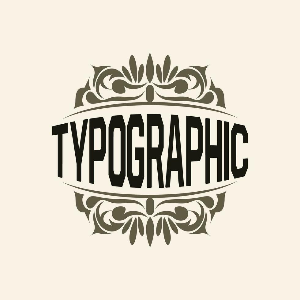 Vector Decorative Vintage Typography Elements, Greeting Card Design, Fancy Ornament Calligraphic Invitation, Retro Style Ribbon Labels And Badges