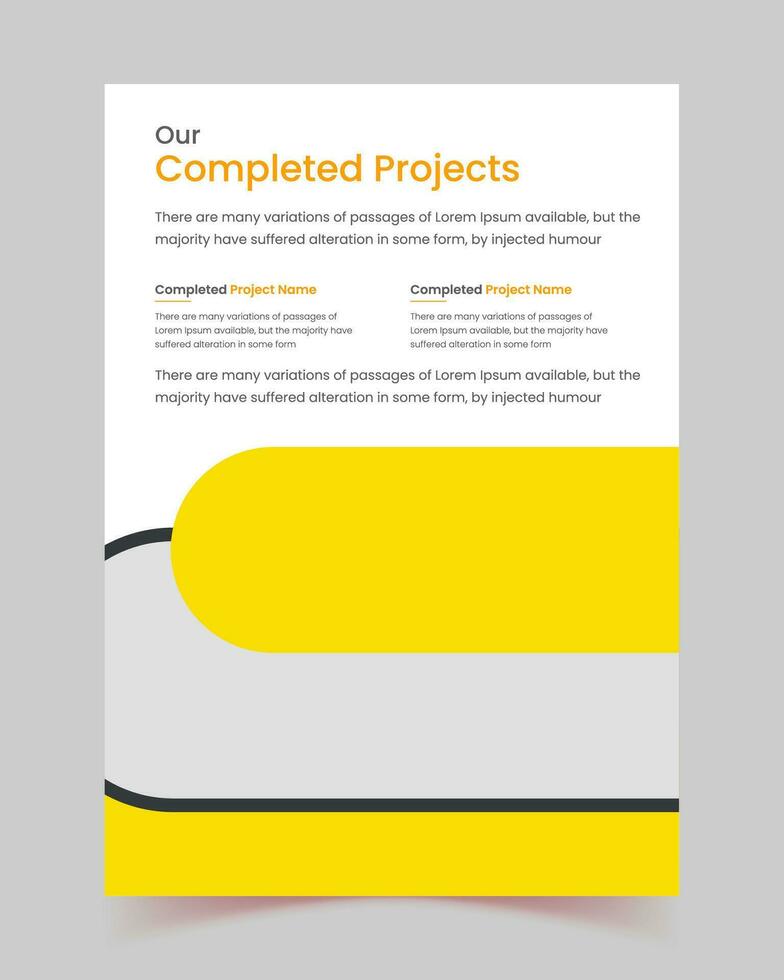 flyer set, Professional company profile brochure multipage design, annual report, presentations, leaflet, magazine, book, a4, company profile set, cover, brochures vector