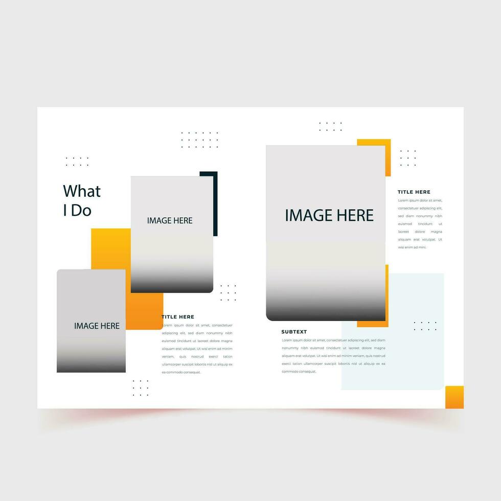 business company profile brochure template design, annual report, corporate company profile, editable template design, cover vector