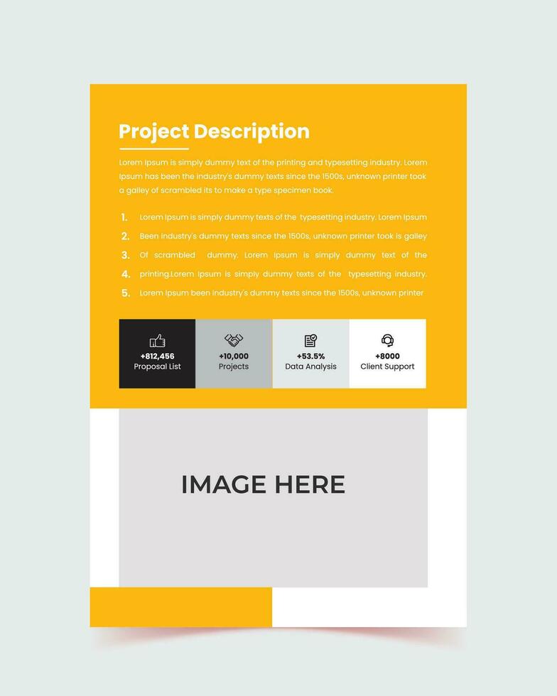 Brochure creative design, Trendy minimalist flat geometric design, back and inside pages, company profile, Vertical a4 format, Multipurpose template with cover, flyer design, book cover, vector