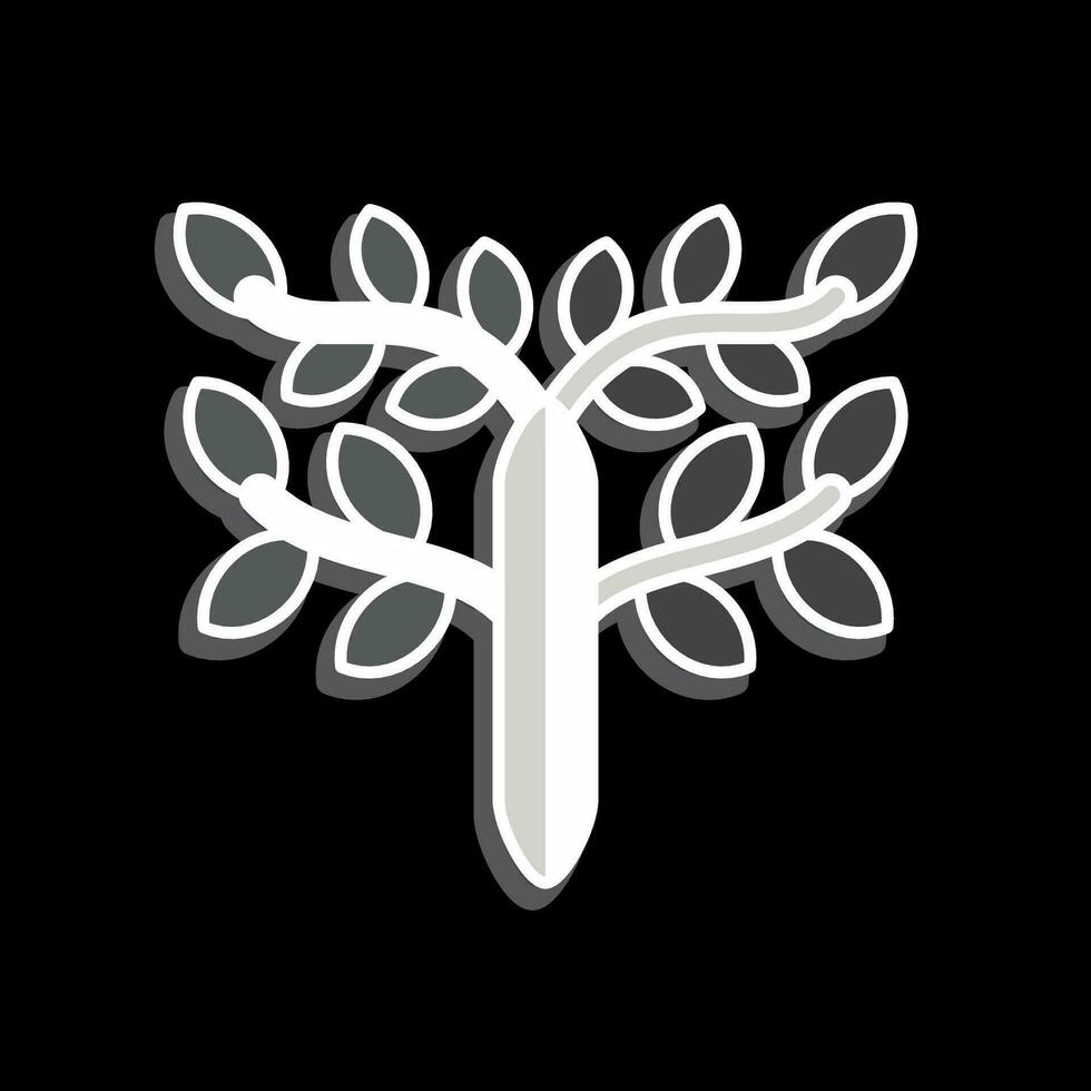 Icon Celtic. related to Celtic symbol. glossy style. simple design editable. simple illustration vector