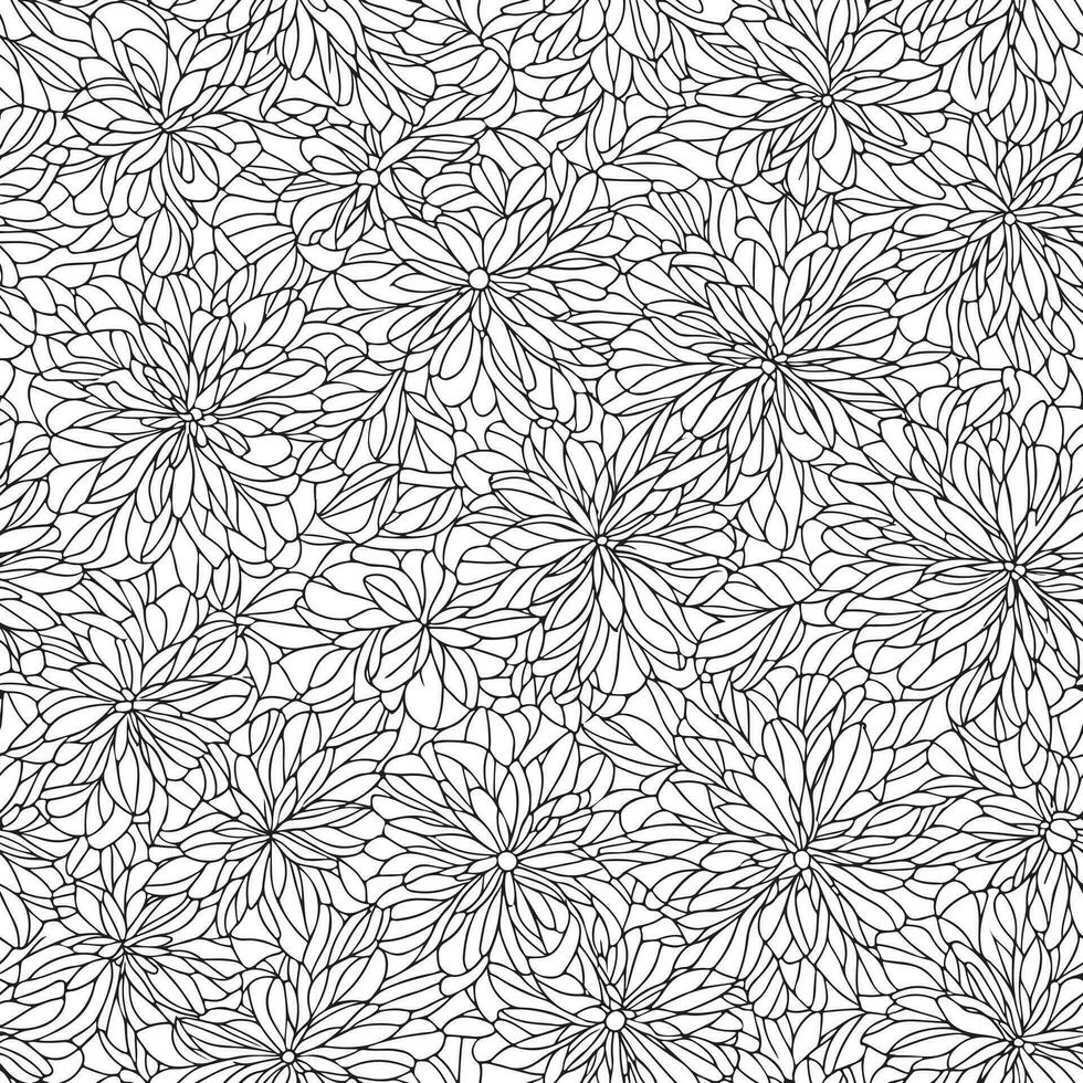 Floral seamless pattern. Diagonal flower lines pattern background. Flat abstract flower lines pattern. Straight stripes texture background. Line pattern Vector illustration background.