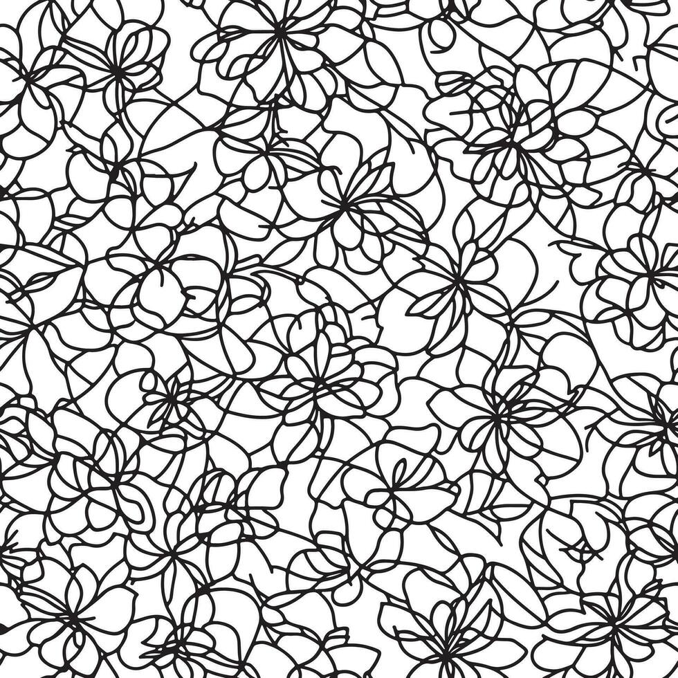 Floral seamless pattern. Diagonal flower lines pattern background. Flat abstract flower lines pattern. Straight stripes texture background. Line pattern Vector illustration background.