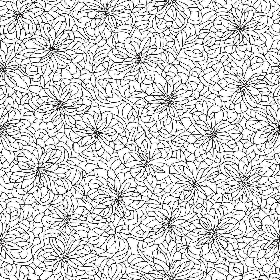 floral sin costura modelo. diagonal flor líneas modelo antecedentes. plano resumen flor líneas modelo. Derecho rayas textura antecedentes. línea modelo vector ilustración antecedentes.