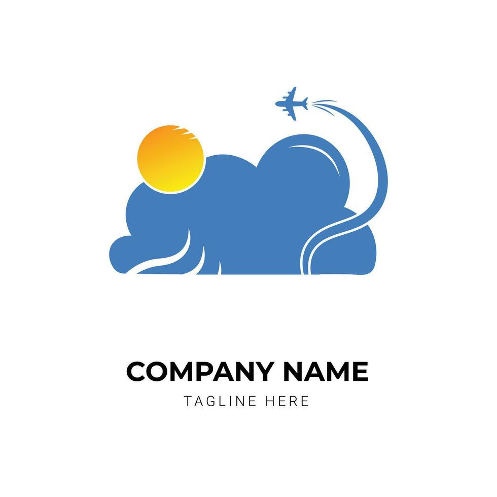 Tour and travel logo design vector