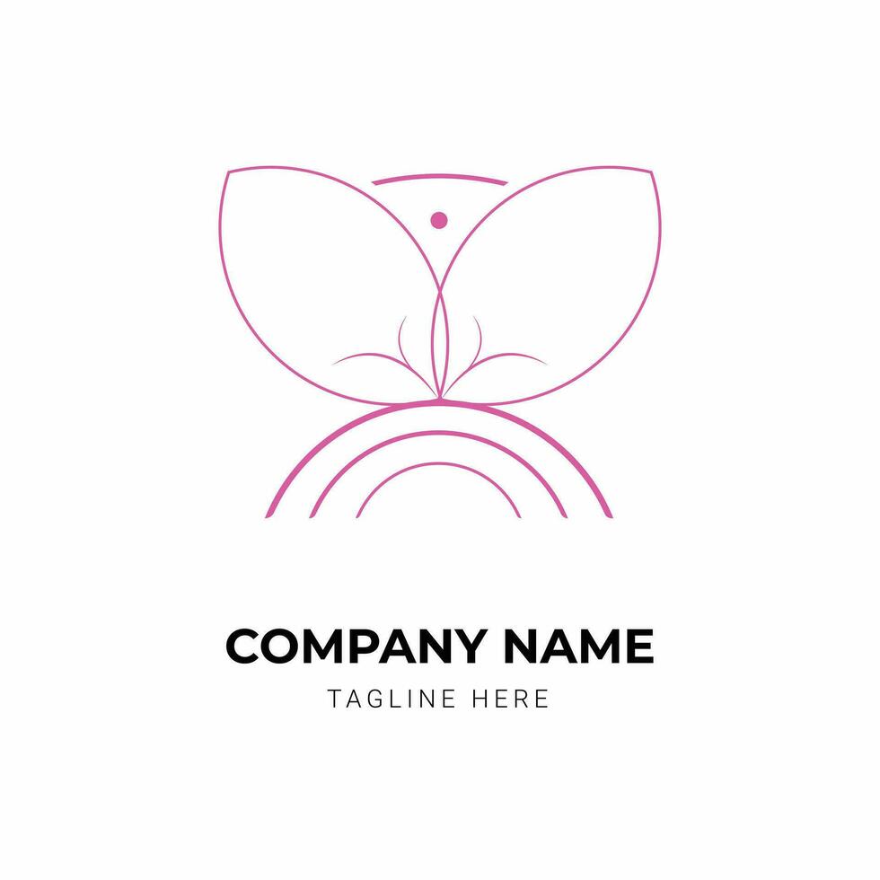 vector cosmetics logo design template