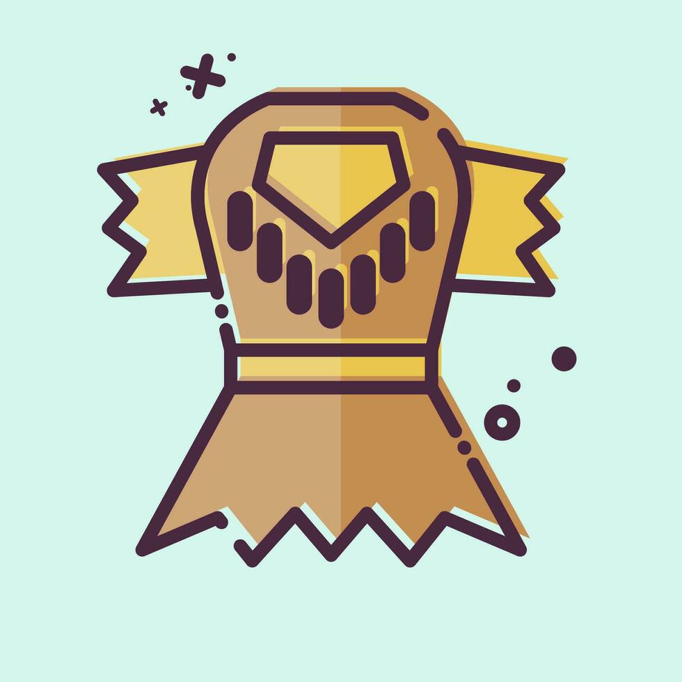Icon Clothes. related to Prehistoric symbol. MBE style. simple design editable. simple illustration vector
