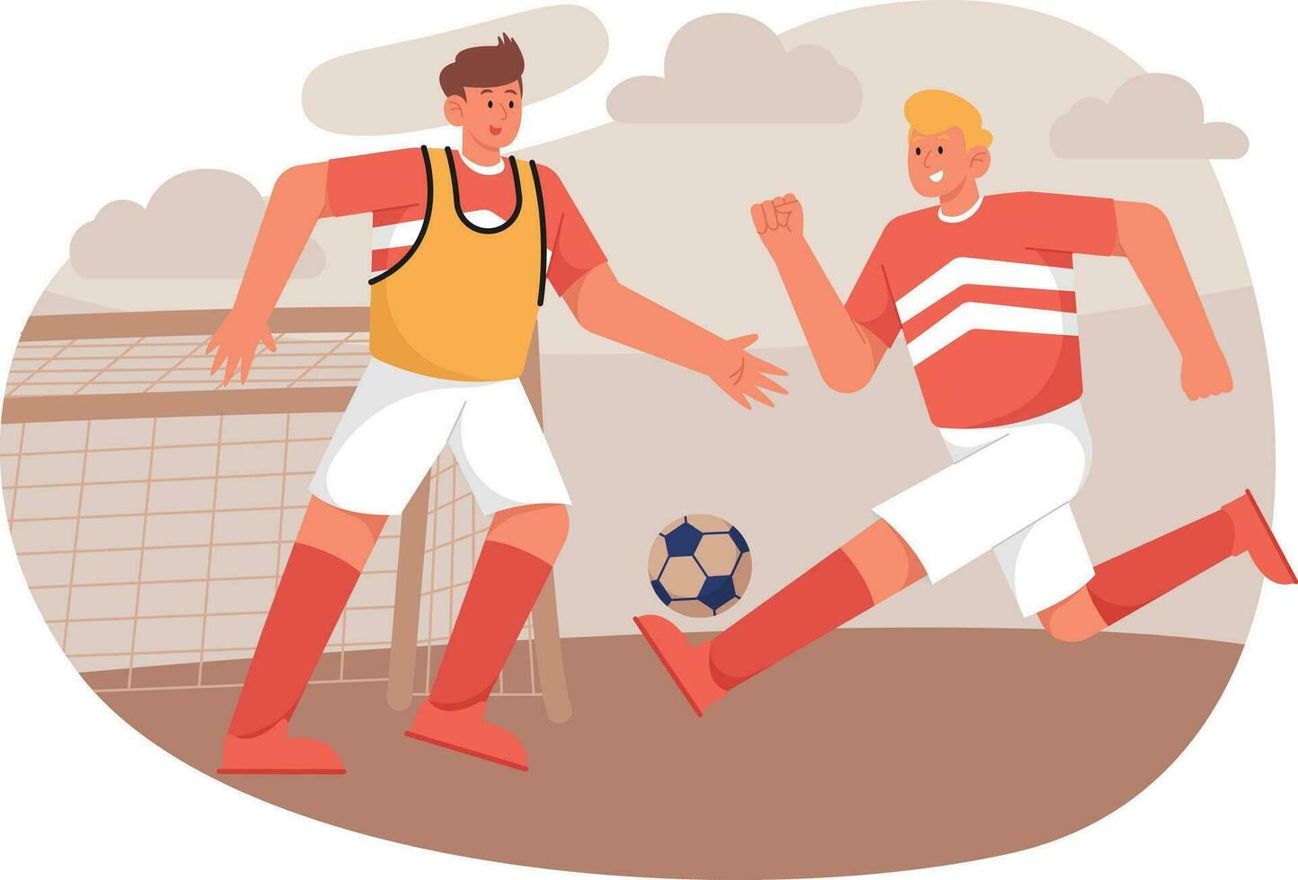 fútbol club ilustración vector