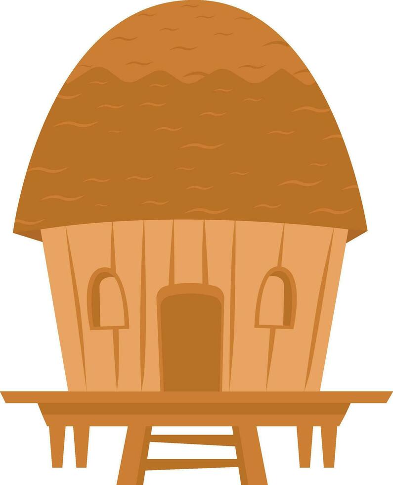 Bamboo Gazebos Illustration vector