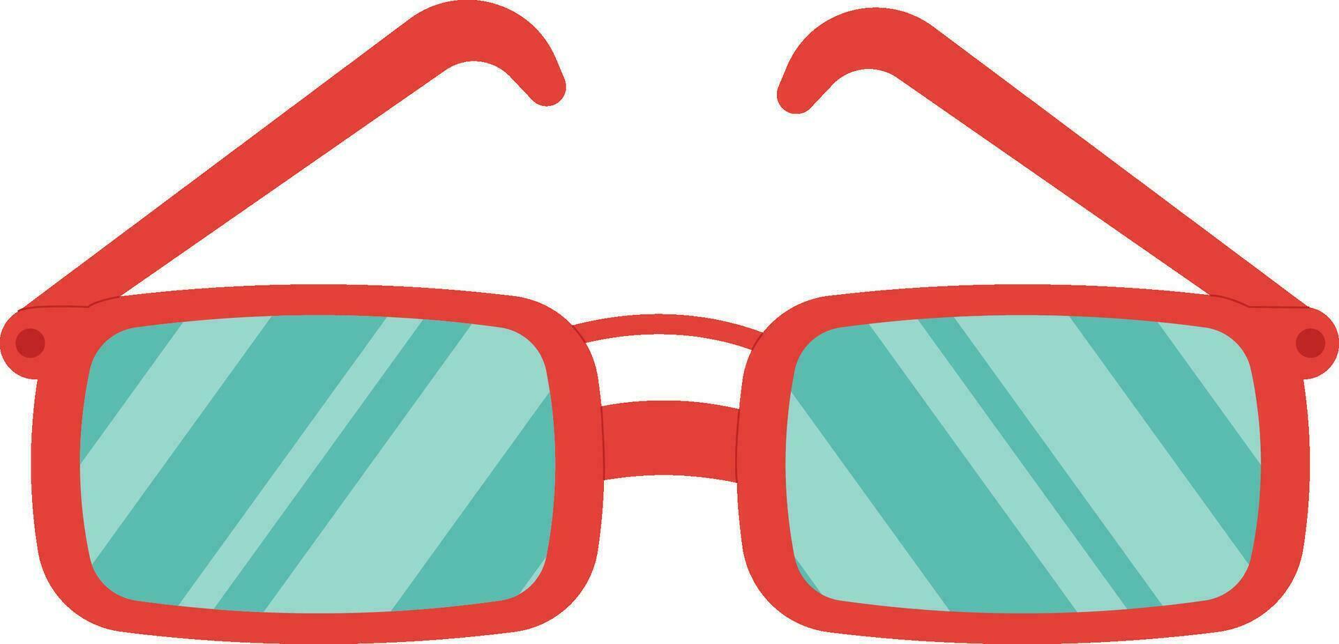 Beach Glasses Illustration vector