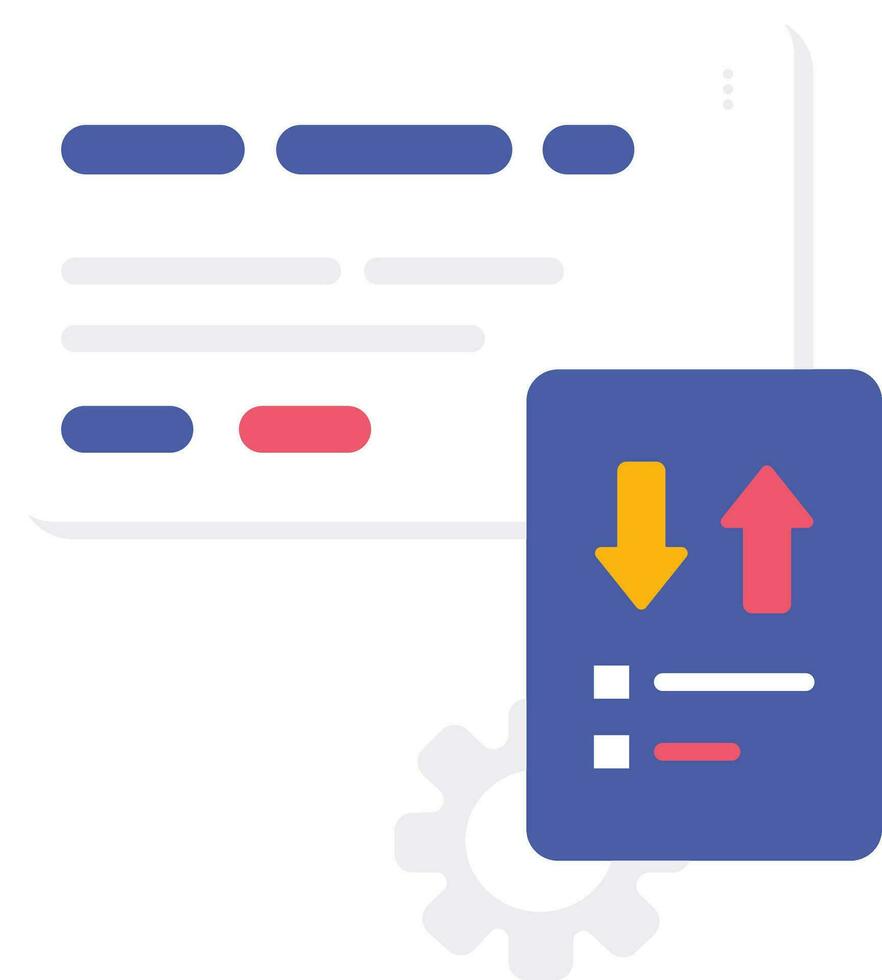 Website Loading Illustration vector