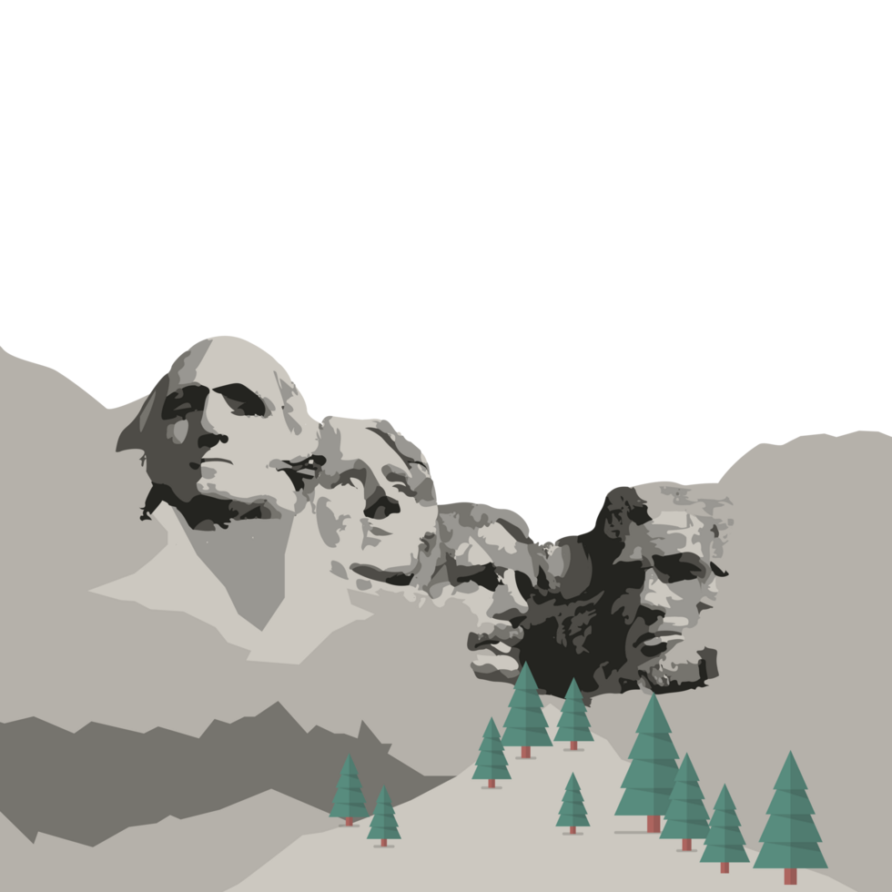 Mount Rushmore. National Memorial, South Dakota, United States