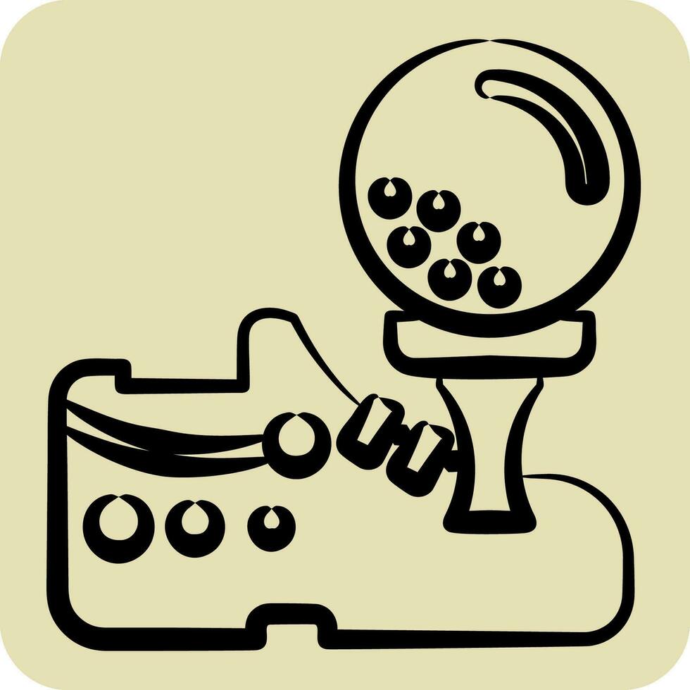 Icon Shoes. related to Golf symbol. hand drawn style. simple design editable. simple illustration vector