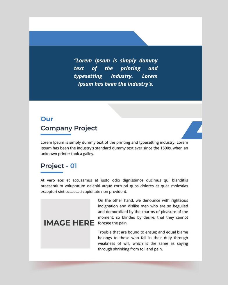 Brochure creative design, Multipurpose template with cover, Vertical a4 format, back and inside pages, Trendy minimalist flat geometric design, book cover, flyer design vector