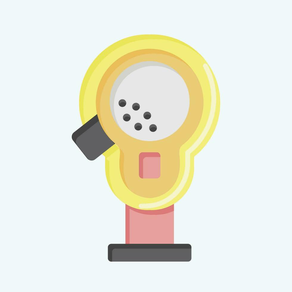 Icon Club Head Covers. related to Golf symbol. flat style. simple design editable. simple illustration vector