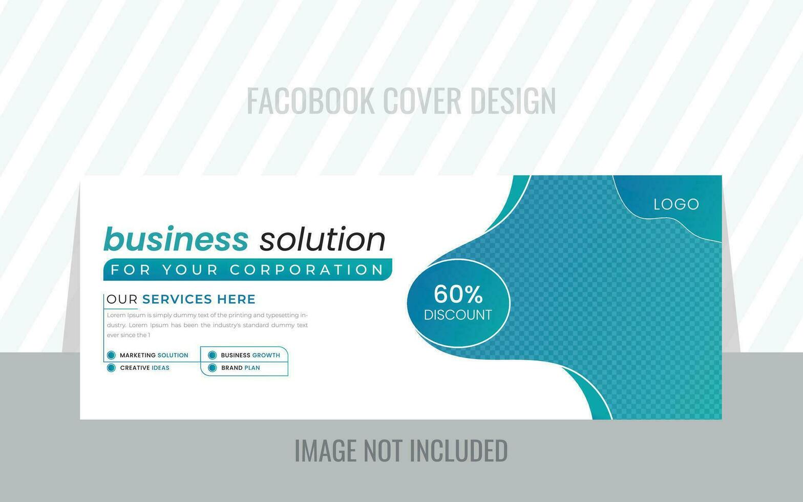 digital márketing negocio solución social medios de comunicación cubrir web bandera modelo Pro vector