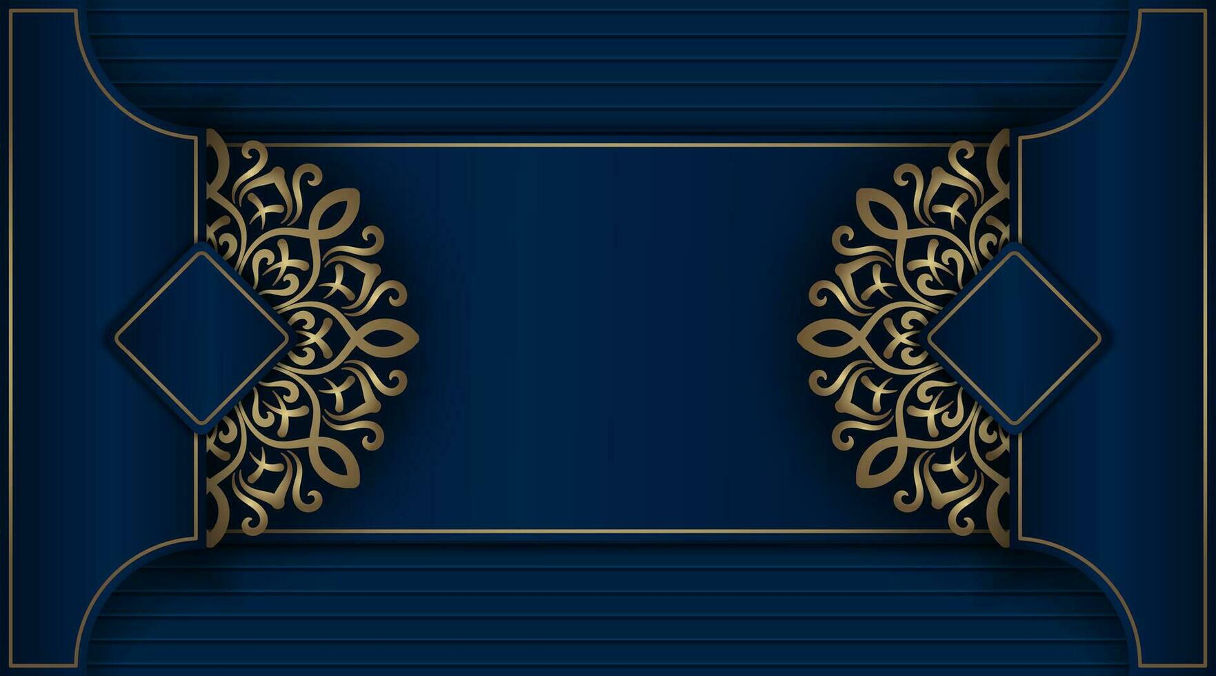 luxury background  with mandala ornament vector
