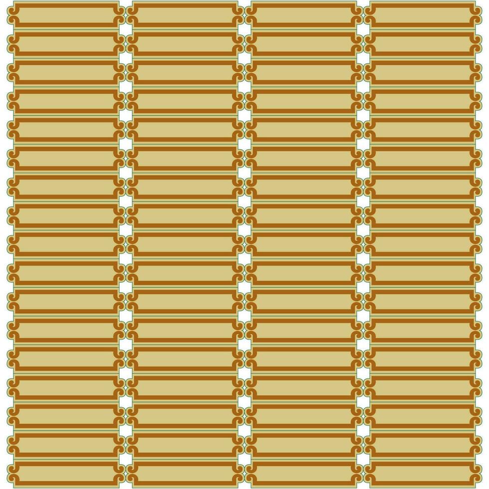 pattern shaped background with classic floral ornament vector