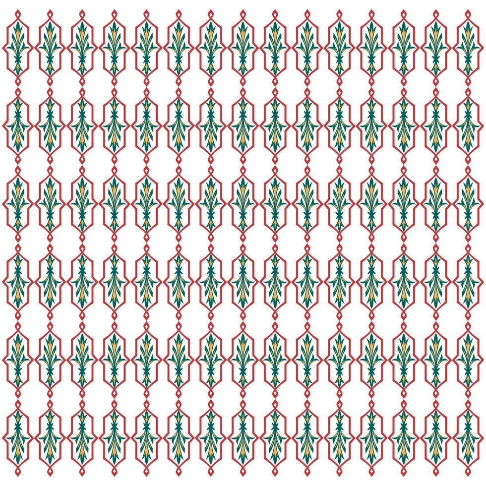 classic floral pattern abstract background vector
