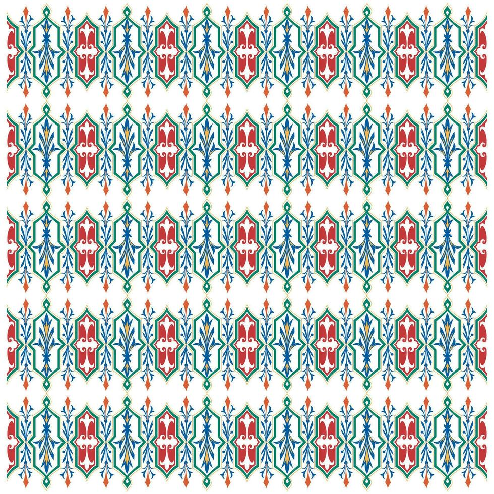 classic floral pattern abstract background vector