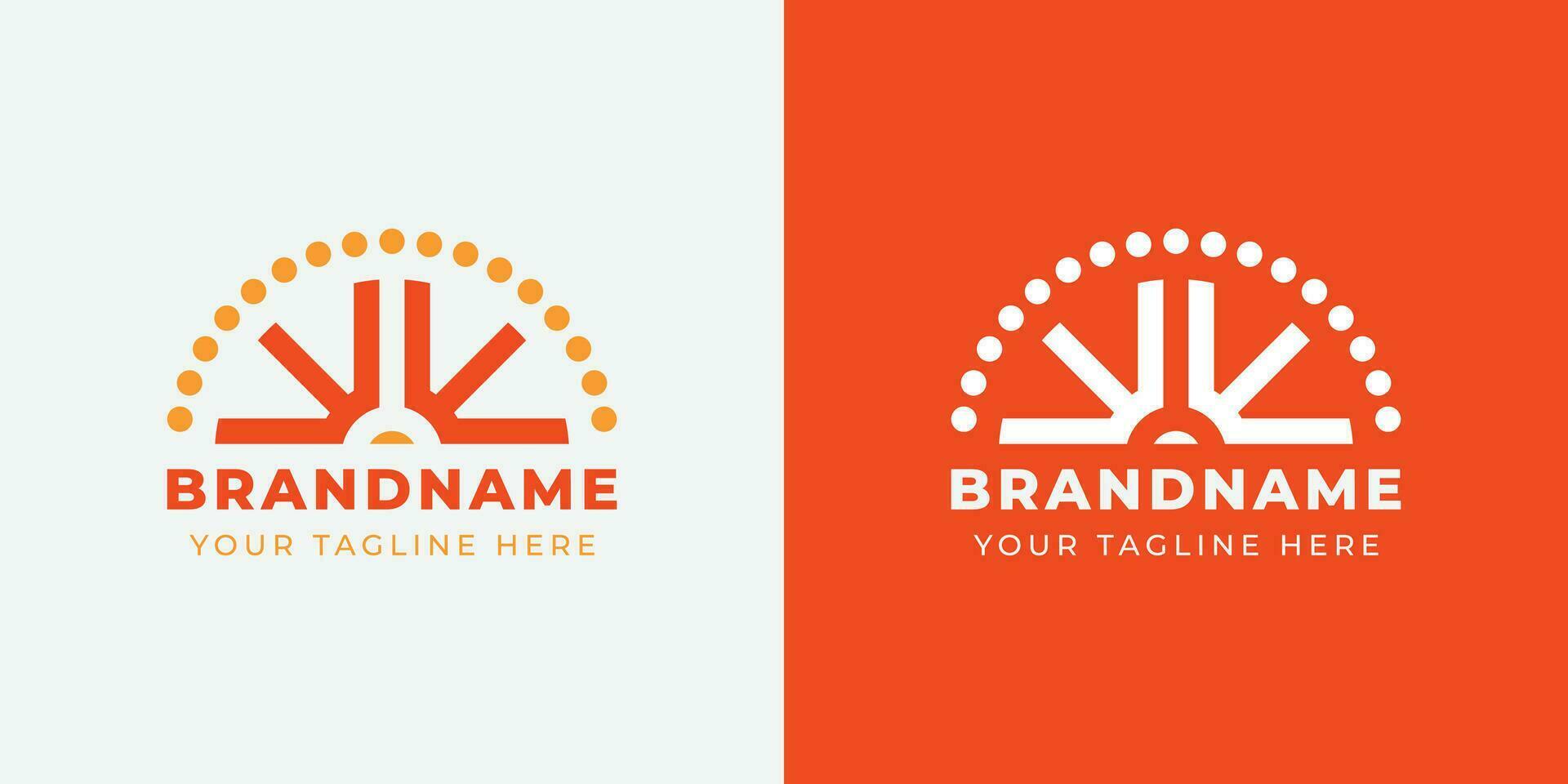 Letter WW Sunrise  Logo Set, suitable for any business with WW initials. vector