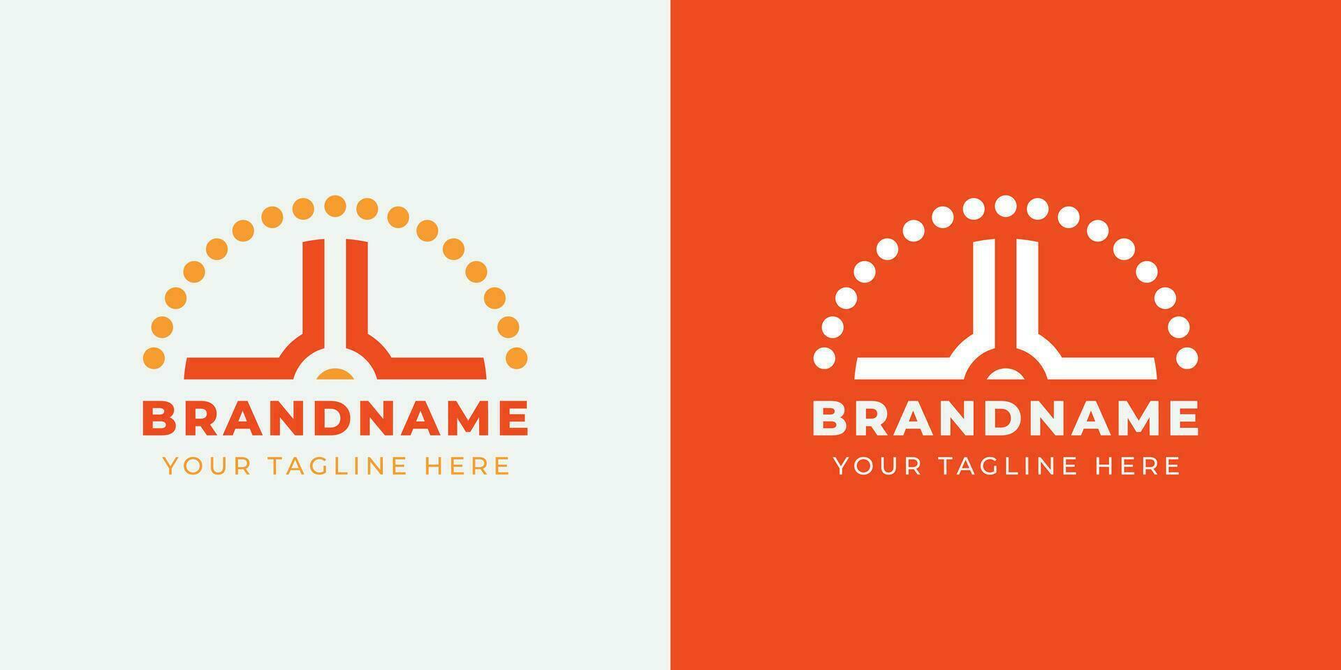Letter UU or VV Sunrise  Logo Set, suitable for any business with UU or VV initials. vector