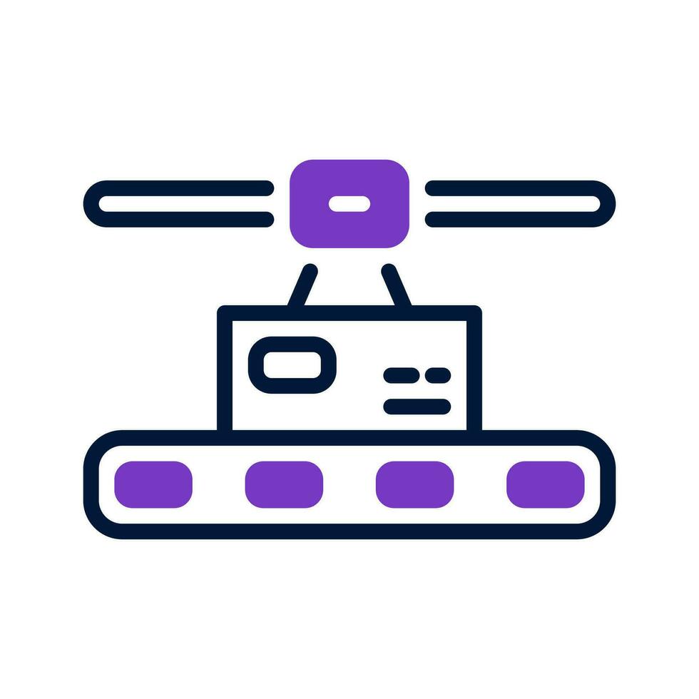 conveyor belt icon for your website, mobile, presentation, and logo design. vector