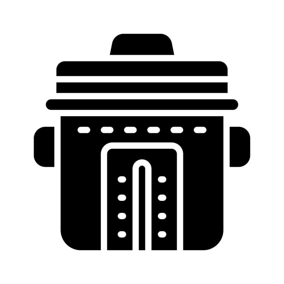 rice cooker icon for your website, mobile, presentation, and logo design. vector